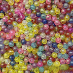 16mm colorful hemp ball beads diy bayberry ball beads handmade flower heart pitted beads color plated beads solid color transparent accessories