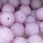 20mm dopamine candy color sugar diamond ball beads through hole beads diy bracelet mobile phone bag chain jewelry accessories