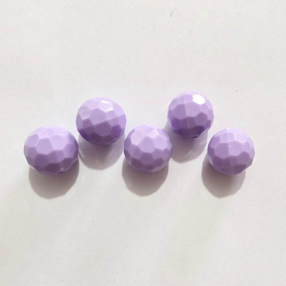 Transparent solid color faceted fantasy football beads globe beads colorful lamp beads diy bag bracelet bracelet car hanging accessories