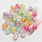 Transparent solid color faceted fantasy football beads globe beads colorful lamp beads diy bag bracelet bracelet car hanging accessories