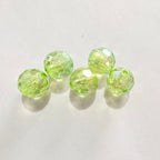 Transparent solid color faceted fantasy football beads globe beads colorful lamp beads diy bag bracelet bracelet car hanging accessories
