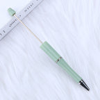 Beaded pen wholesale - diy creative cute beaded ballpoint pen - uv electroplated beaded pen - tri-color gradient beaded pen
