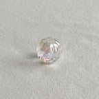 Acrylic 16mm clear uv coated pumpkin beads diy/phone chain beaded pen keychain material loose beads wholesale