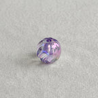 Acrylic 16mm clear uv coated pumpkin beads diy/phone chain beaded pen keychain material loose beads wholesale