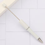 Beaded pen wholesale - diy creative cute beaded ballpoint pen - uv electroplated beaded pen - tri-color gradient beaded pen