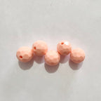 Transparent solid color faceted fantasy football beads globe beads colorful lamp beads diy bag bracelet bracelet car hanging accessories