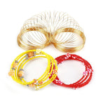 Diy handmade jewelry accessories bracelet ring collar ring steel wire memory steel wire bracelet necklace