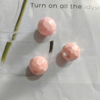 Transparent solid color faceted fantasy football beads globe beads colorful lamp beads diy bag bracelet bracelet car hanging accessories