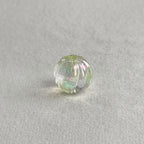 Acrylic 16mm clear uv coated pumpkin beads diy/phone chain beaded pen keychain material loose beads wholesale