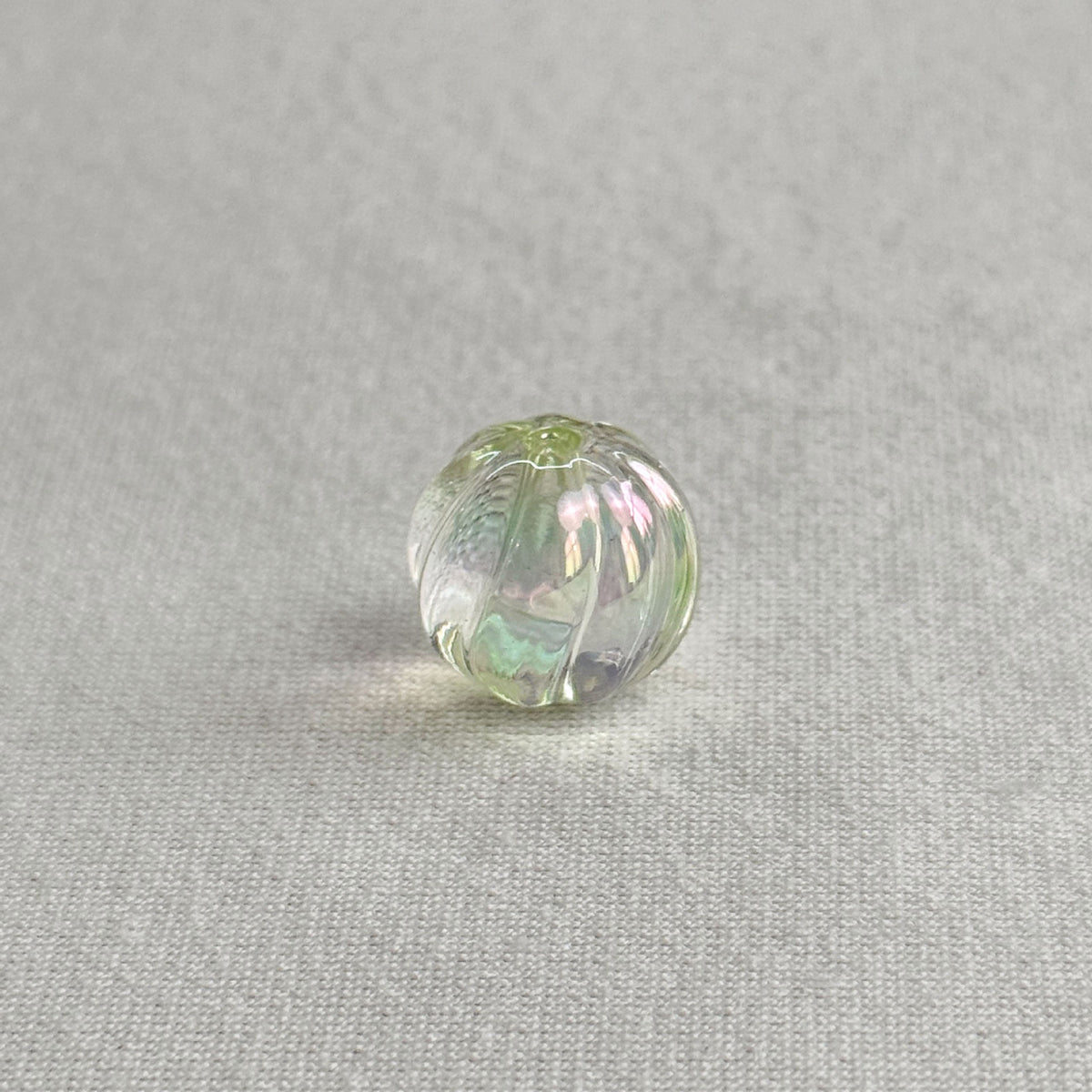 Acrylic 16mm clear uv coated pumpkin beads diy/phone chain beaded pen keychain material loose beads wholesale