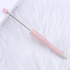 Beaded pen wholesale - diy creative cute beaded ballpoint pen - uv electroplated beaded pen - tri-color gradient beaded pen
