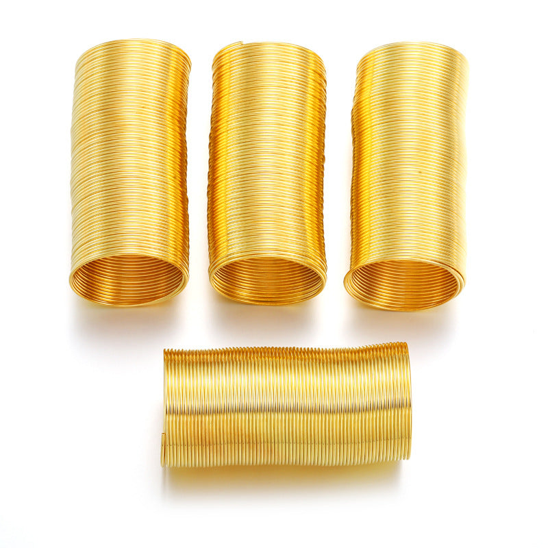 Diy jewelry accessories memory wire ring ring spring handmade winding finger ring main coil ring ring accessories x26