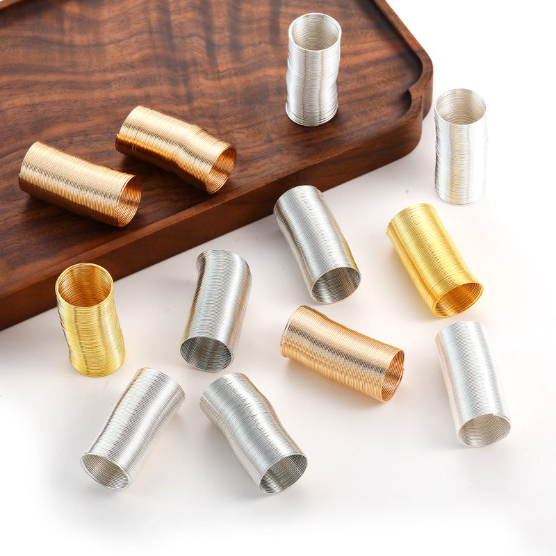 Diy jewelry accessories memory wire ring ring spring handmade winding finger ring main coil ring ring accessories x26