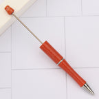 Beaded pen wholesale - diy creative cute beaded ballpoint pen - uv electroplated beaded pen - tri-color gradient beaded pen