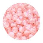 Starry sky fine glitter resin straight hole round beads cat eye acrylic beads diy earrings bracelet beaded necklace handmade accessories