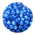 Starry sky fine glitter resin straight hole round beads cat eye acrylic beads diy earrings bracelet beaded necklace handmade accessories