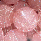 20mm dopamine candy color sugar diamond ball beads through hole beads diy bracelet mobile phone bag chain jewelry accessories